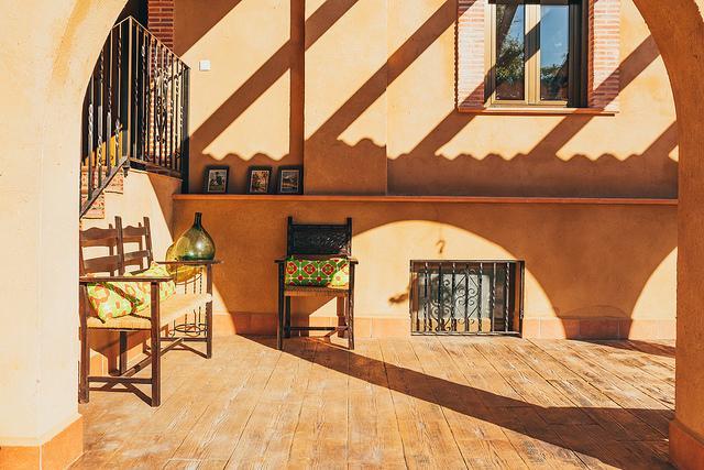 La Aldea Colorada Casa Rural Mota del Marqués Kültér fotó
